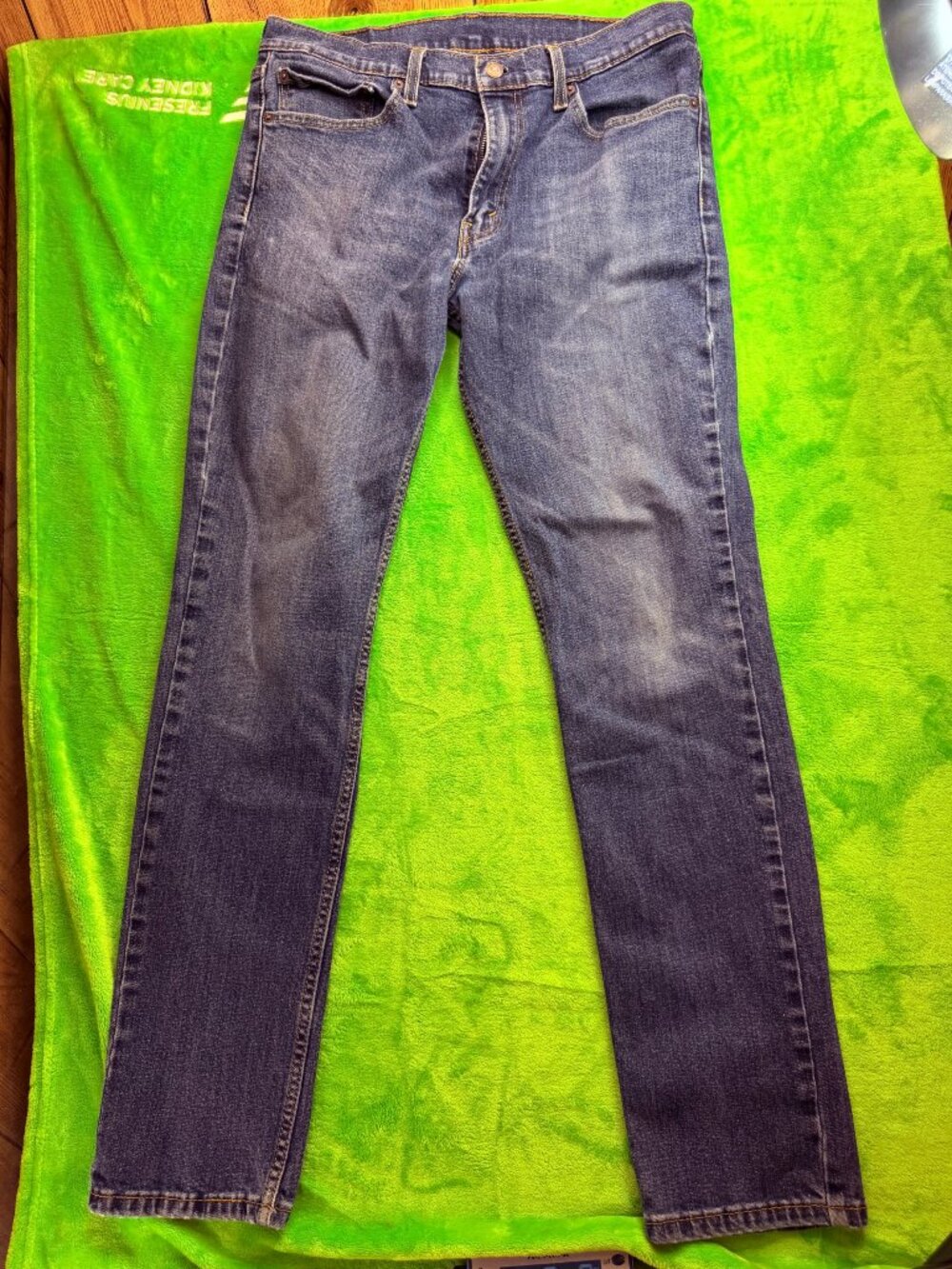 Levi's 511 Slim Fit Jeans Dark Wash Mens W36 L34